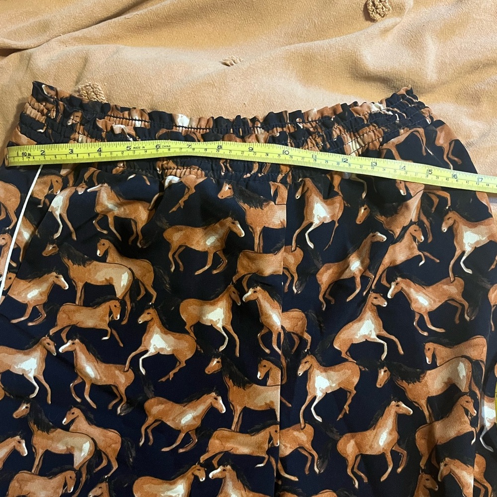 Asos Monki Graphic Horse Wide Leg Pant - Picture 9 of 12